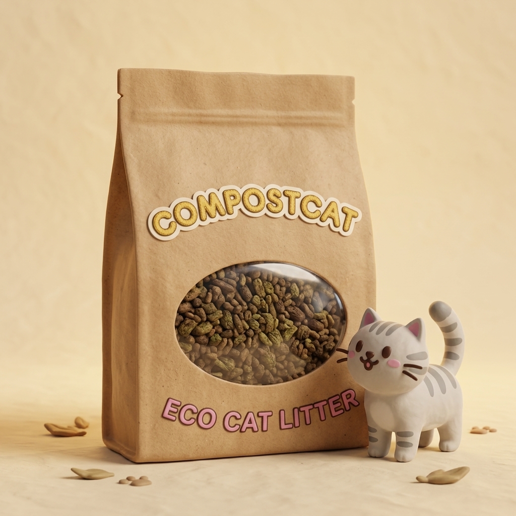 Bolsa Compostcat 3 kg versión animada