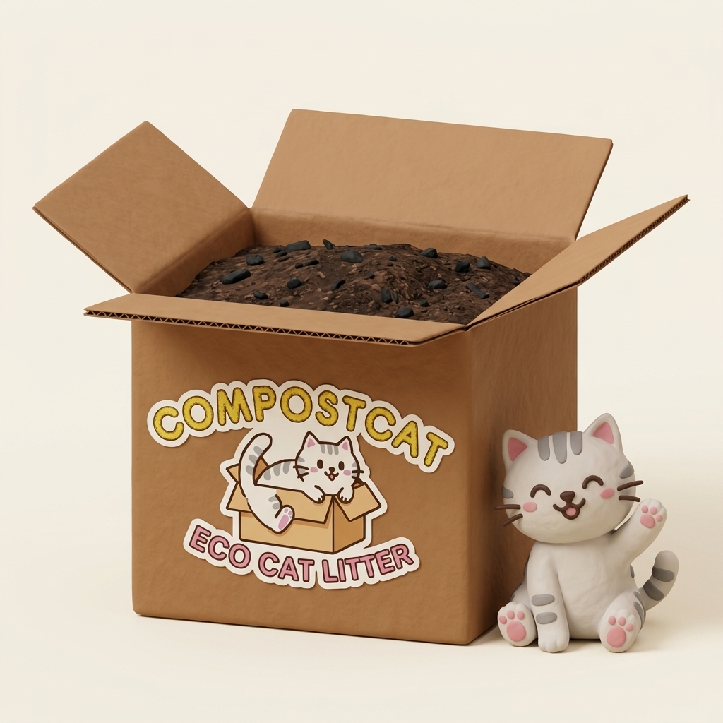 Caja Compostcat 5.3 kg versión animada
